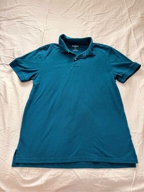 Goodfellow & Co Teal Blue Men's Polo Shirt